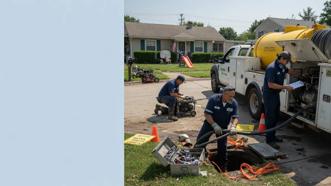 Septic Tank Pumping in Leivasy, WV near me